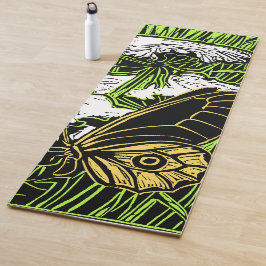 Butterflies en Queen Anne's Lace Yogamat