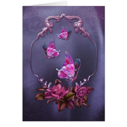 Butterflies en Rozen (Voorkant)