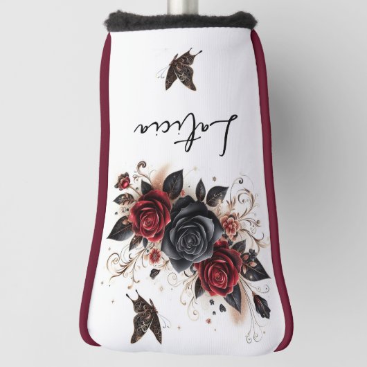 Butterflies en Rozen Golfheadcover (Draai 90)