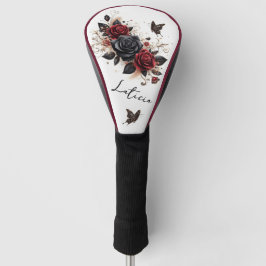 Butterflies en Rozen Golfheadcover