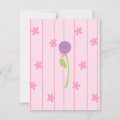 Butterflies en Rozen Kaart (Achterkant)