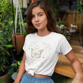 Butterflies en sterren t-shirt