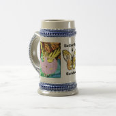 Butterflies en Sunshine Bierpul (Voorkant links)