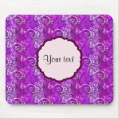 Butterflies en Swirls Muismat (Voorkant)