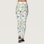 Butterflies- en tekenvliegen leggings (Achterkant)