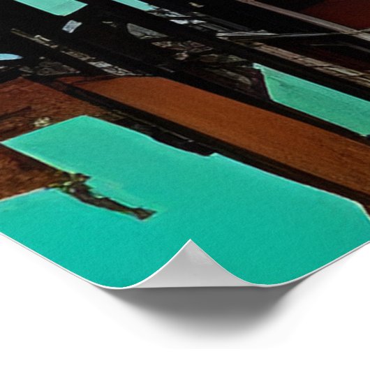 Butterflies en Voman Poster (Hoek)