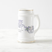 Butterflies en Weddenschappen Bierpul (Voorkant rechts)