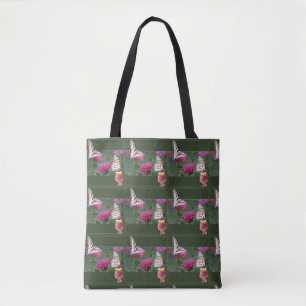 Butterflies en Zinnias Tote Bag