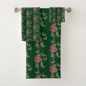 Butterflies en zoete pekelbloem bad handdoek (Insitu)