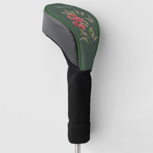 Butterflies en zoete pekelbloem golfheadcover (Schuin)