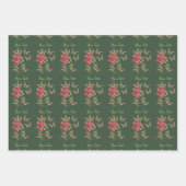 Butterflies en zoete pekelbloem, op maat gesneden inpakpapier vel (Voorkant)