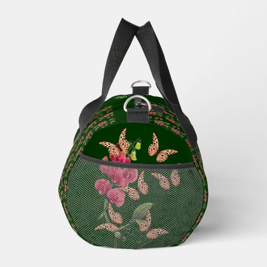 Butterflies en zoete pekelbloem, op maat gesneden plunjezak (Rechts)