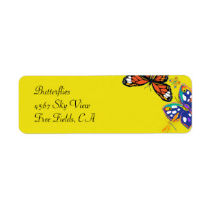 Butterflies Etiket