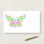 'Butterflies Explosion' Post-it® notes, 10" x 6" Notes (Op bureau)