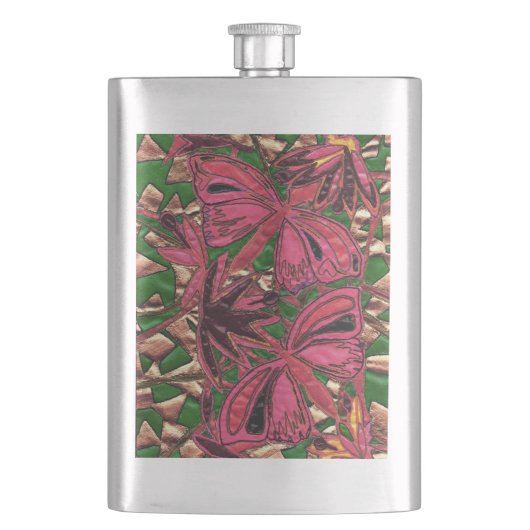 Butterflies Flacon (Voorkant)