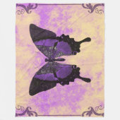 Butterflies Fleece Blanket Deken (Voorkant)