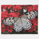Butterflies Fleece Deken (Voorkant (Horizontaal))