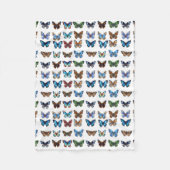 Butterflies Fleece Deken (Voorkant)