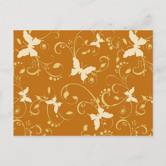 Butterflies Floral 10% uit verkoop Briefkaart (Voorkant)