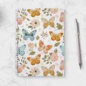 Butterflies Floral Pink Planner