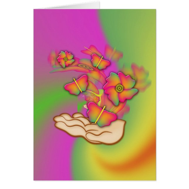 Butterflies & Flowers (Voorkant)