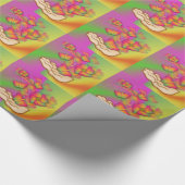 Butterflies & Flowers Cadeaupapier (Hoek)