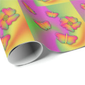 Butterflies & Flowers Cadeaupapier (Rol Hoek)