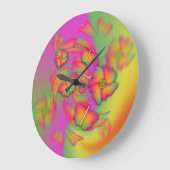 Butterflies & Flowers Grote Klok (Hoek)