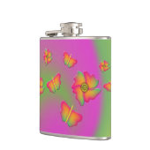 Butterflies & Flowers Heupfles (Links)
