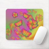 Butterflies & Flowers Muismat (Met muis)