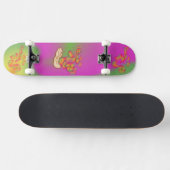 Butterflies & Flowers Persoonlijk Skateboard (Horizontaal)