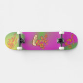 Butterflies & Flowers Persoonlijk Skateboard (Horizontaal)