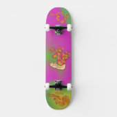 Butterflies & Flowers Persoonlijk Skateboard (Voorkant)