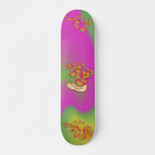 Butterflies & Flowers Persoonlijk Skateboard