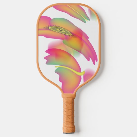 Butterflies & Flowers Pickleball Paddle (Voorkant)