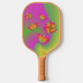 Butterflies & Flowers Pickleball Paddle (Voorkant)