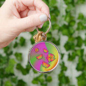 Butterflies & Flowers Sleutelhanger (Hand)