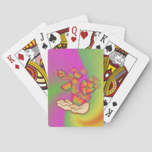 Butterflies & Flowers Speelkaarten