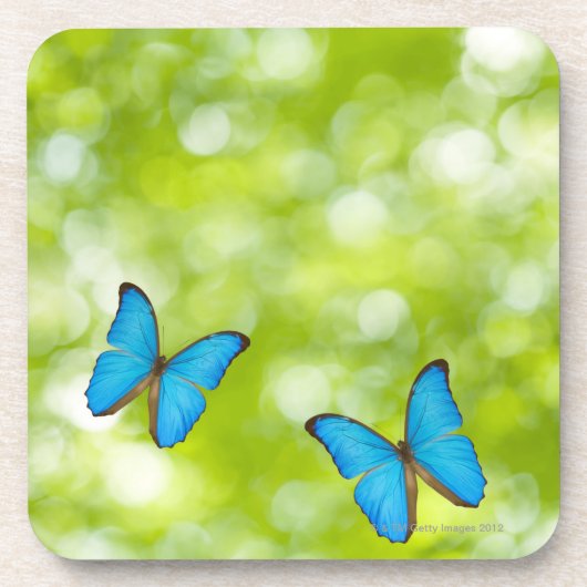 Butterflies fly, Digital Composite Bier Onderzetter (Voorkant)