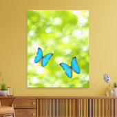 Butterflies fly, Digital Composite Canvas Afdruk (Insitu (Woonkamer))