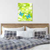 Butterflies fly, Digital Composite Canvas Afdruk (Insitu (Slaapkamer))