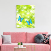 Butterflies fly, Digital Composite Canvas Afdruk (Insitu (Woonkamer))