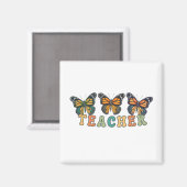 Butterflies Fly High Magneet (Voorkant / Achterkant)