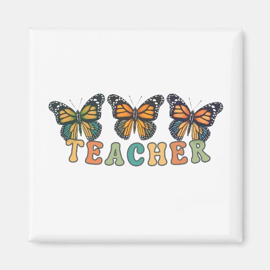 Butterflies Fly High Magneet (Voorkant)