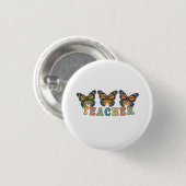 Butterflies Fly High Ronde Button 3,2 Cm (Voorkant /achterkant)