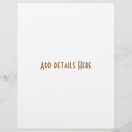 BUTTERFLIES FLYER (Achterkant)