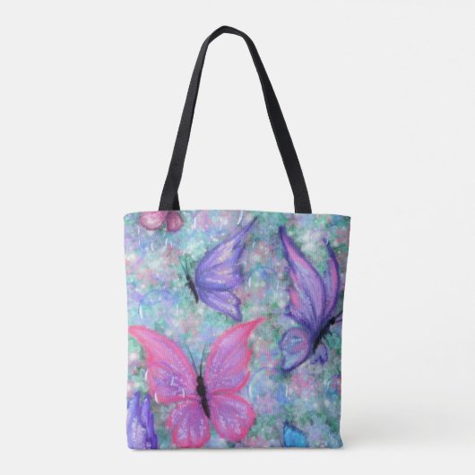 Butterflies Flying Canvas tas - Spring Joy (Achterkant)