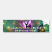 Butterflies Forever Bumpersticker (Voorkant)