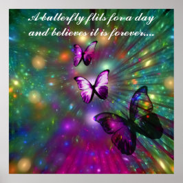 Butterflies Forever Poster