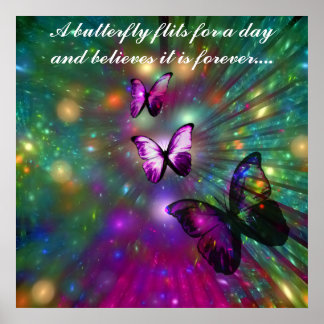 Butterflies Forever Poster